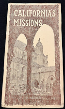 California Franciscan Missions 1912 Brochure picture