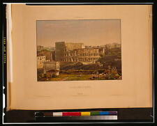Photo:Colosseum,Rome,Italy,Noel Paymal Lerebours,1842 picture