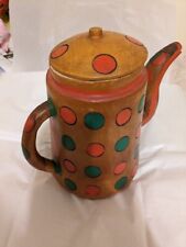 Antique Wooden African Pitcher picture