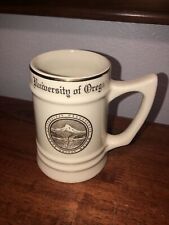 Vintage University of Oregon Ducks College Mug Stein W C Bunting Pottery Rare picture