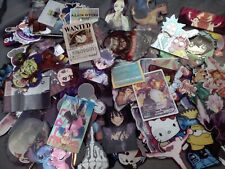 100 Various Small Anime/Waifu/420/Film 3D Motion Lenticular Car Sticker picture
