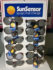 70’s Vintage Sun SensorMen's Women's Sunglasses Store Display Oversized Bug Eye picture