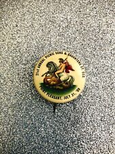 1909 ~Point Pleasant NJ 21st Annual Picnic Sons & Daughters St. Geo. Antique Pin picture