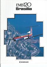 Aircraft Brochure - Embraer - EMB 120 Brasilia - ASA front cover c1986 (B525)  picture