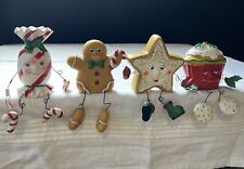 Christmas Anthropomorphic Sweets Shelf Sitter Characters Lot Bundle picture
