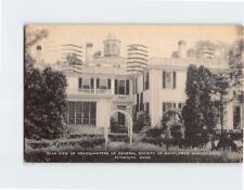 Postcard Rear View General Society of Mayflower Descendants Headquarters USA picture