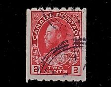 1913  King George V 124 Canada Stamp Perf 8 Horiz COIL VF BV $92.50 picture