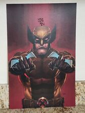 Wolverine by Josh Cassara 11x17 Print Signed w/COA Poster X-men Full Color picture