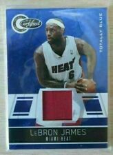 2010-11 Totally Certified Blue Materials #45 LeBron James/99 Lakers Heat CHAMP picture