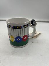 Vintage 1995 Talus Corp RPM Spinners Billiards Coffee Tea Cup Ceramic Mug NWT picture