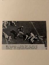 Bob Peters Princeton Tigers vs. Vanderbilt 1941 S&S Football Pictorial CO Panel picture