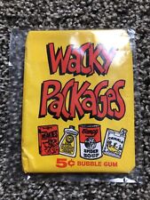 1967 Wacky Pack Die Cuts Pack (empty) With Gum picture
