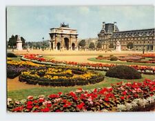 Postcard Jardin des Tuileries et Arc de Triomphe du Carrousel, Paris, France picture