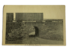 R R Bridge Bingen Pa Vintage Postcard picture