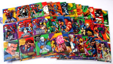 1996 FLEER/SKYBOX MARVEL VISION EMBOSSED COMPLETE 100 CARD SET +MUCH MORE MINT picture