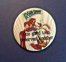 Vintage ROGER RABBIT with Jessica and Roger Rabbit Pinback Button picture