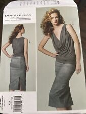 Vogue Pattern Donna Karan Collection V1982 Size 4-12 Shirred Top And Skirt picture