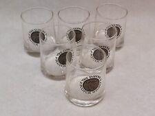 Chequers The Superb Scotch Whiskey Lot of 6 Tumbler Glasses 1/4