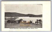 C.1915 NEW PRESTON, CT LAKE WARAMAUG PINNACLE MOUNTAIN POSTCARD P53 picture