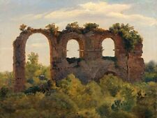 Oil painting Remains-of-an-Aqueduct-late-1820s-Andre-Giroux-Oil-Painting-2 picture