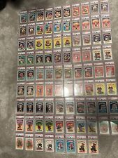 GARBAGE PAIL KIDS GPK 1985 Complete 1st Series OS1 all PSA 8 MINT 88 Card Set picture