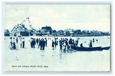 1909 Beach And Cottages Brant Rock Massachusetts MA Antique Postcard picture