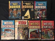 EC HORROR & SCI-FI lot of 7 reprint comics: Vault of Horror, Weird Science... picture
