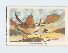 Postcard Carolina Wren South Carolina State Bird South Carolina USA picture