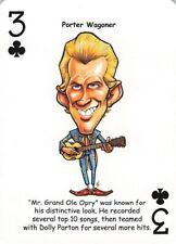 Porter Wagoner 3 of Clubs - The Original Country Music Legends Playing Card picture
