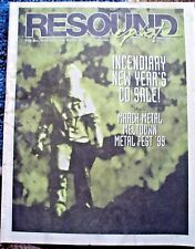 Resound Issue 2.2 Relapse Records Catalog Death Black Metal Fest 99 picture