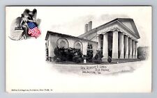 Arlington VA-Virginia, General Robert E Lees Old Home, Antique Vintage Postcard picture