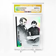 ABRAHAM AND TAD Art Card 2023 GleeBeeCo Holo Figures Slabbed #ARTH-L /49 picture