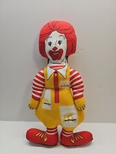 Vintage 1983 McDonald’s 15” Plush Doll Ronald McDonald Stuffed Clown picture