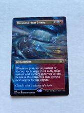 1X THOUSAND-YEAR STORM - Borderless Double Masters - MTG - Magic the Gathering picture