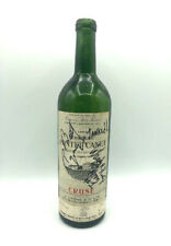 1959 Wine Bottle Collectable Empty Autographed TV Show Tanked Pontet Canet picture