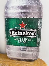 Brand New Vintage Heineken Beer Can Sign/Poster * Great for Man Cave picture