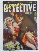 Spicy Detective v.4 #2, Dec. 1935 VG- H.J. Ward Cover Art picture