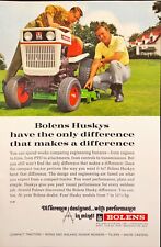 1968 Bolens Huskys Compact Tractor Port Washington Wisconsin Vintage Print Ad picture