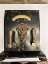 antique coin operated arcade machine electricity is life FIRE FLY made bi Mills picture