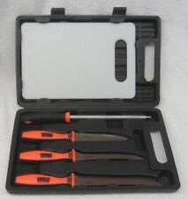 NICE Anglers’ Choice FILET KNIFE Set 6 Pc Portable Fish Cutting Station Open Box picture