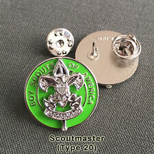 Scoutmaster Position Insignia Badge, One Pair (2) (Scout Scouter Boy Pin) picture