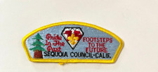 Sequoia Council CA CSP SA-24 STAFF 75th Anniversary DJ S-O-R 1985 picture