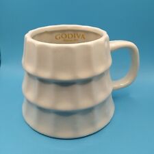 modern gourmet foods Godiva stoneware Large White Christmas Tree Mug Cup picture