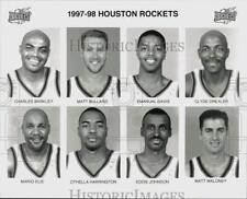 1997 Press Photo Houston Rockets basketball head shots - srs01021 picture