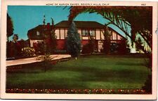 Postcard CA Beverly Hills - Home of Marion Davies picture