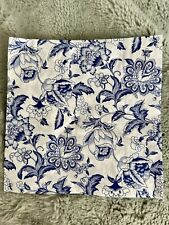 2 Delft Blue And White Floral Paper Napkins picture