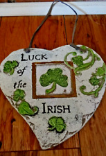 Saint Patrick’s Day “Luck Of The Irish” Hanging Heart picture