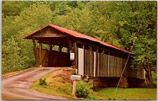 Helmick Covered Bridge Coshocton County Ohio OH Postcard Unposted picture