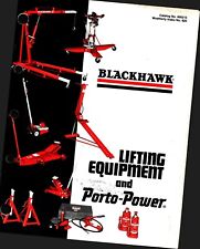 1990’s Blackhawk Lifting Equipment & Porto-Power Tools Catalog picture