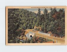 Postcard Cold River Bridge Mohawk Trail Massachusetts USA picture